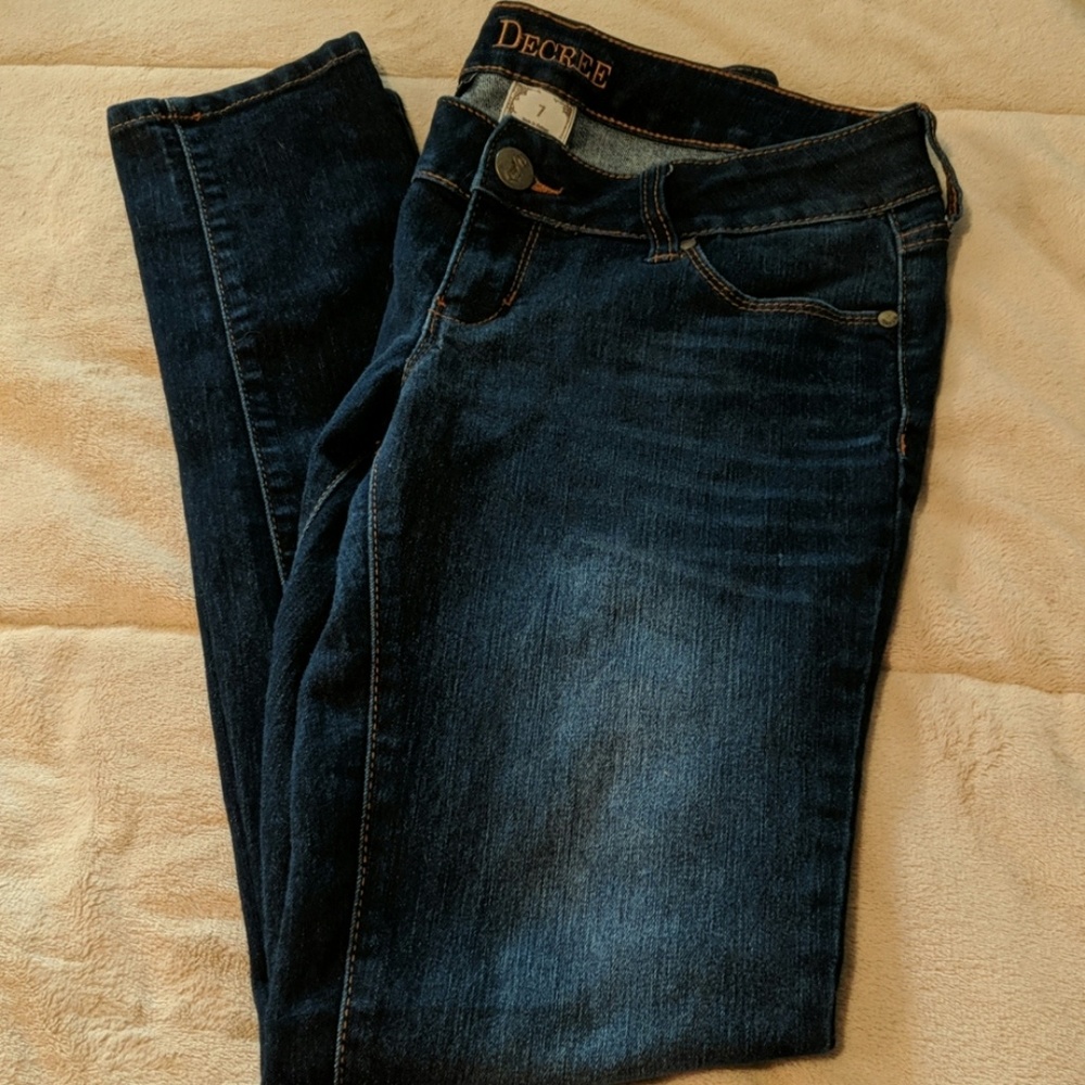 DECREE Stretch Denim Leggings